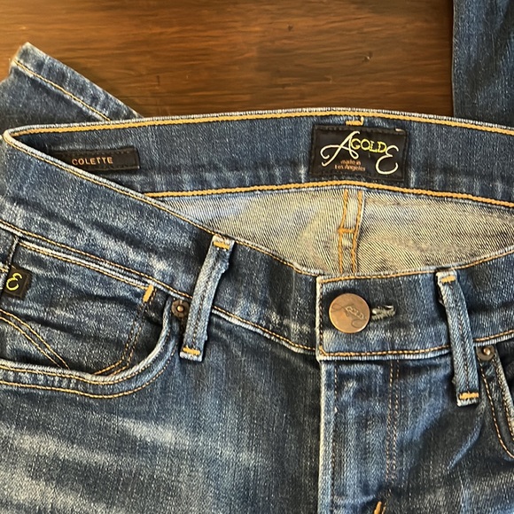 Agolde Colette Skinny Jeans in Onassis Size 24 - Picture 2 of 8